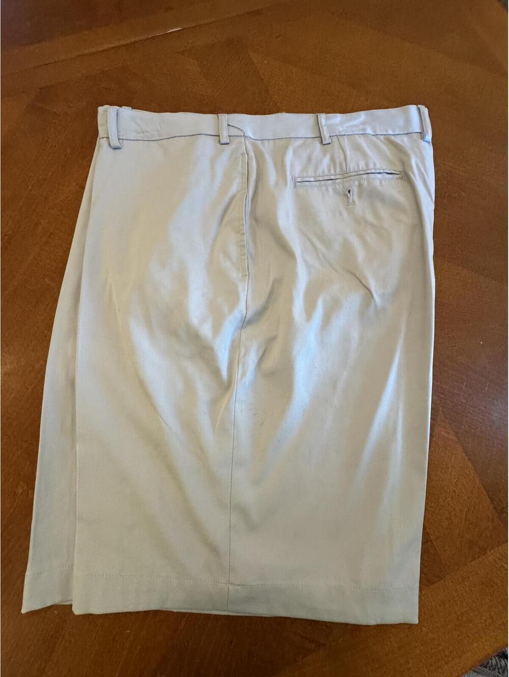 Slazenger W42 Beige Men's Casual Shorts with Belt Loops